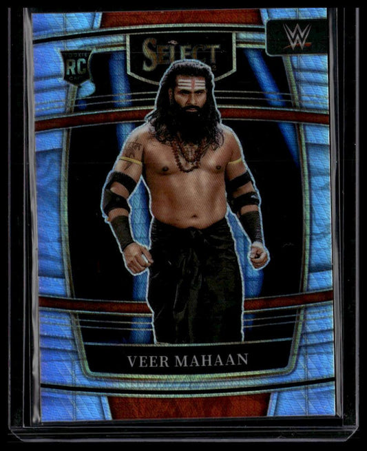 2022 Panini Select WWE #60 Veer Mahaan Lucky Envelopes Prizms #/8