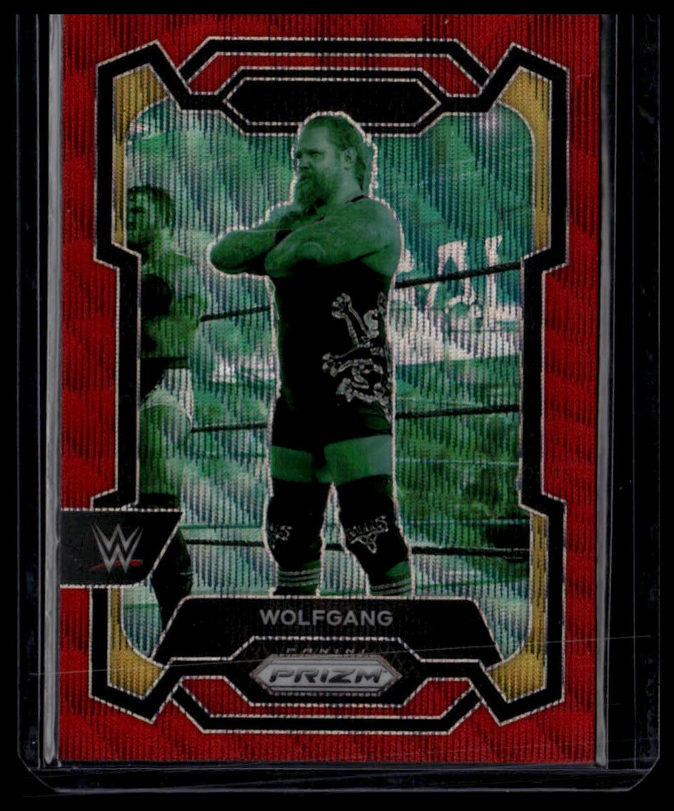 2024 Panini Prizm WWE #185 Wolfgang Ruby Wave Prizms