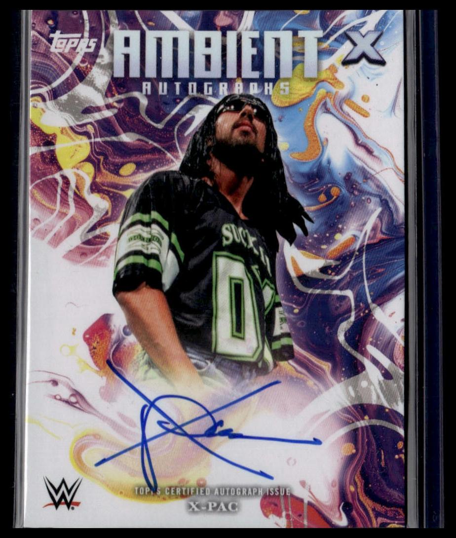 2025 Topps Exalted WWE #AMA-XPC X-Pac Ambient Autographs