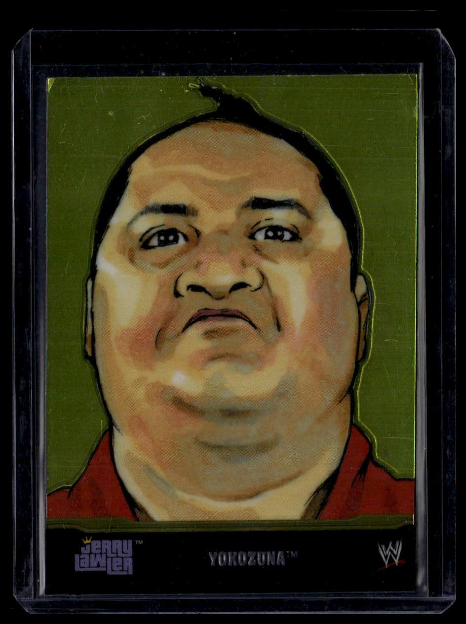 2014 Topps Chrome WWE #3 Yokozuna Jerry Lawler's Tributes