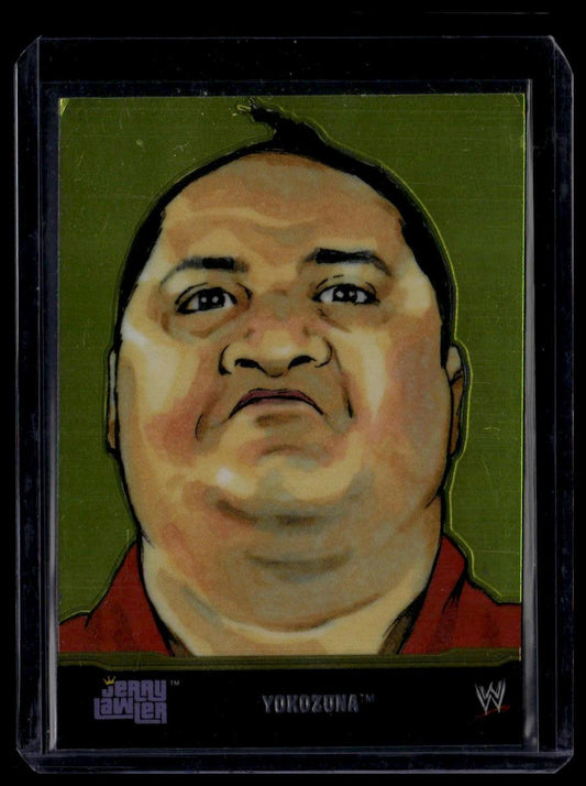 2014 Topps Chrome WWE #3 Yokozuna Jerry Lawler's Tributes