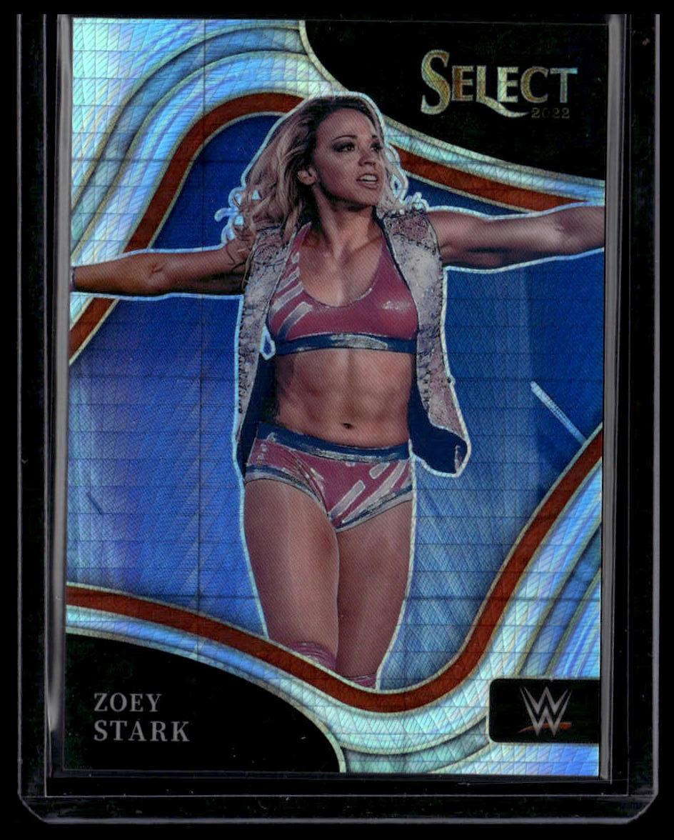 2022 Panini Select WWE #269 Zoey Stark Lucky Envelopes Prizms #/8
