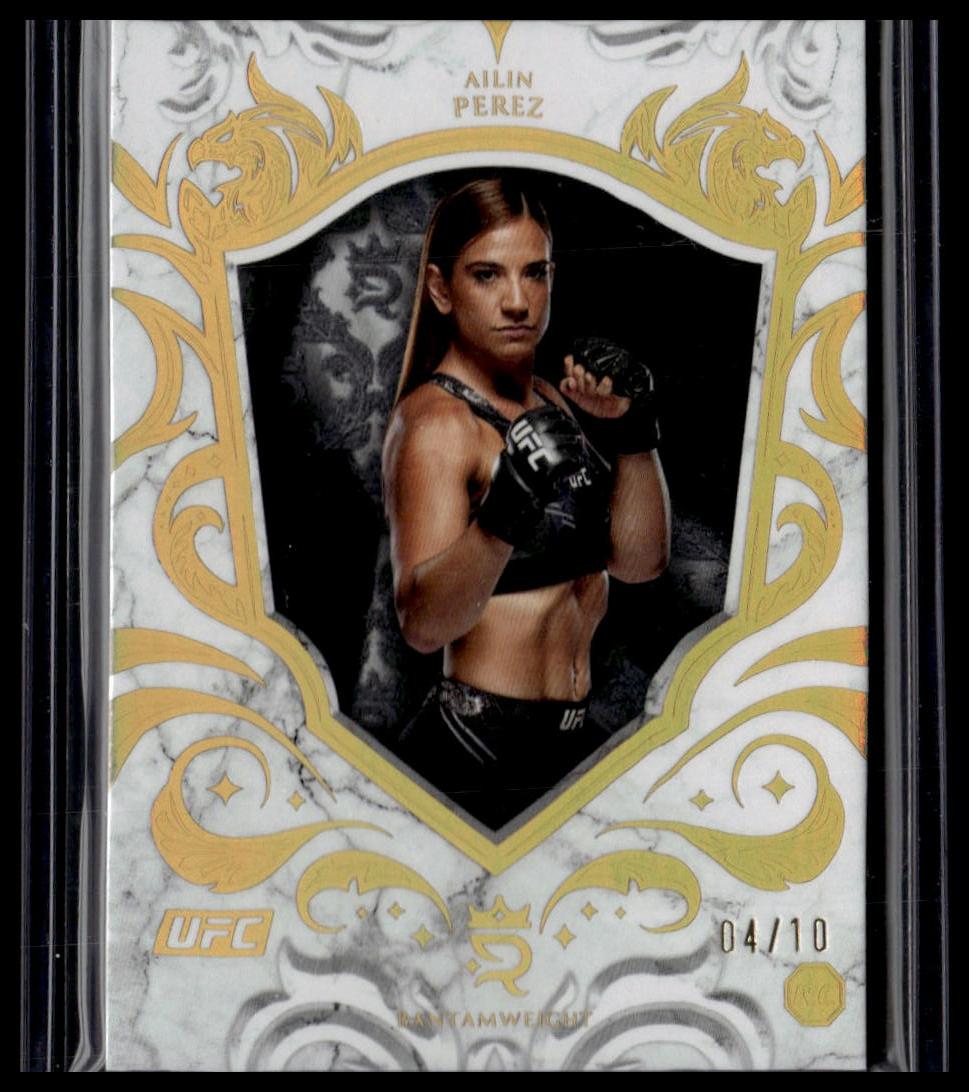 2025 Topps Royalty UFC #34 Ailin Perez Gold #/10