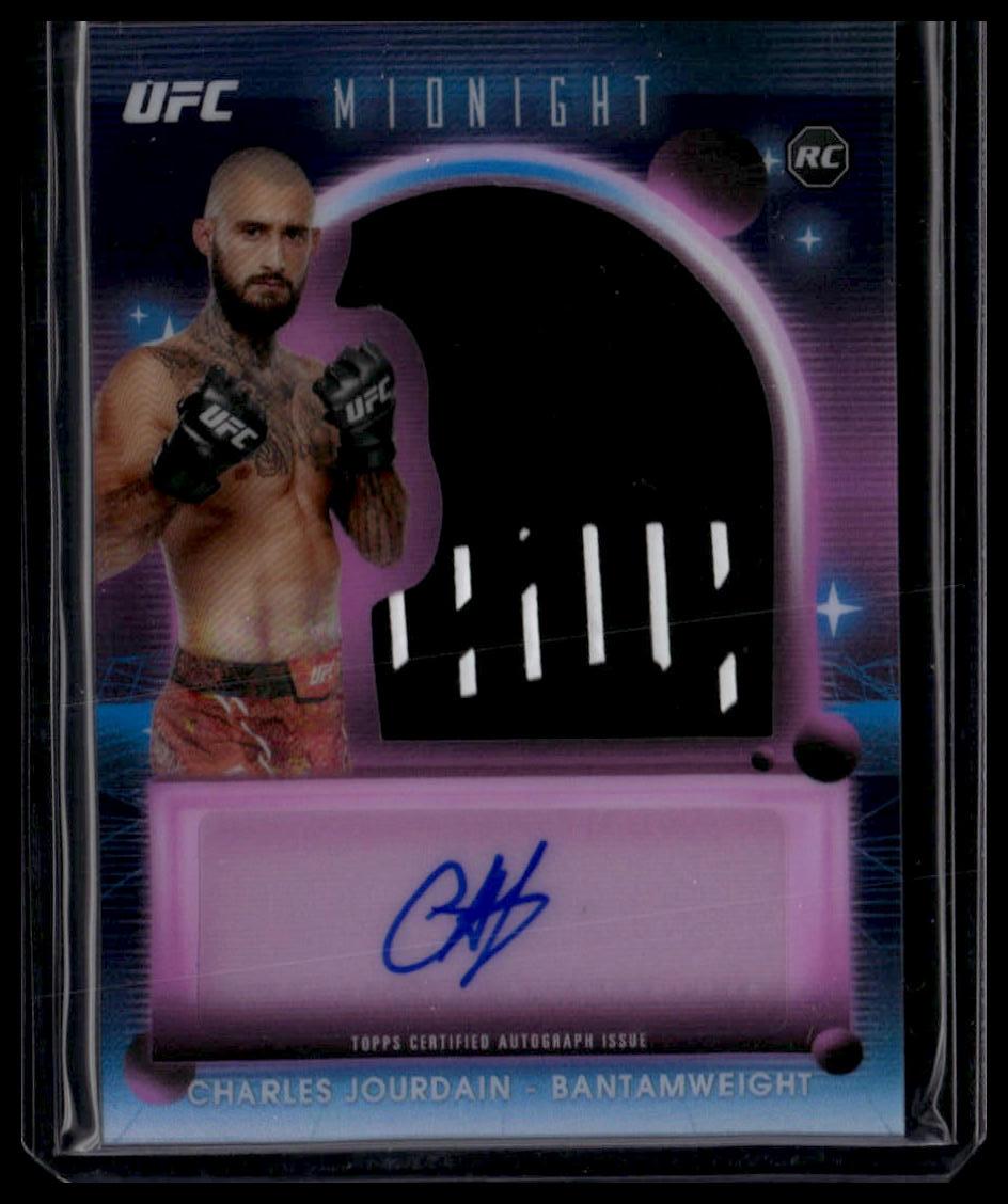 2025 Topps Midnight UFC #RRA-CJ Charles Jourdain Rookie Relic Autographs