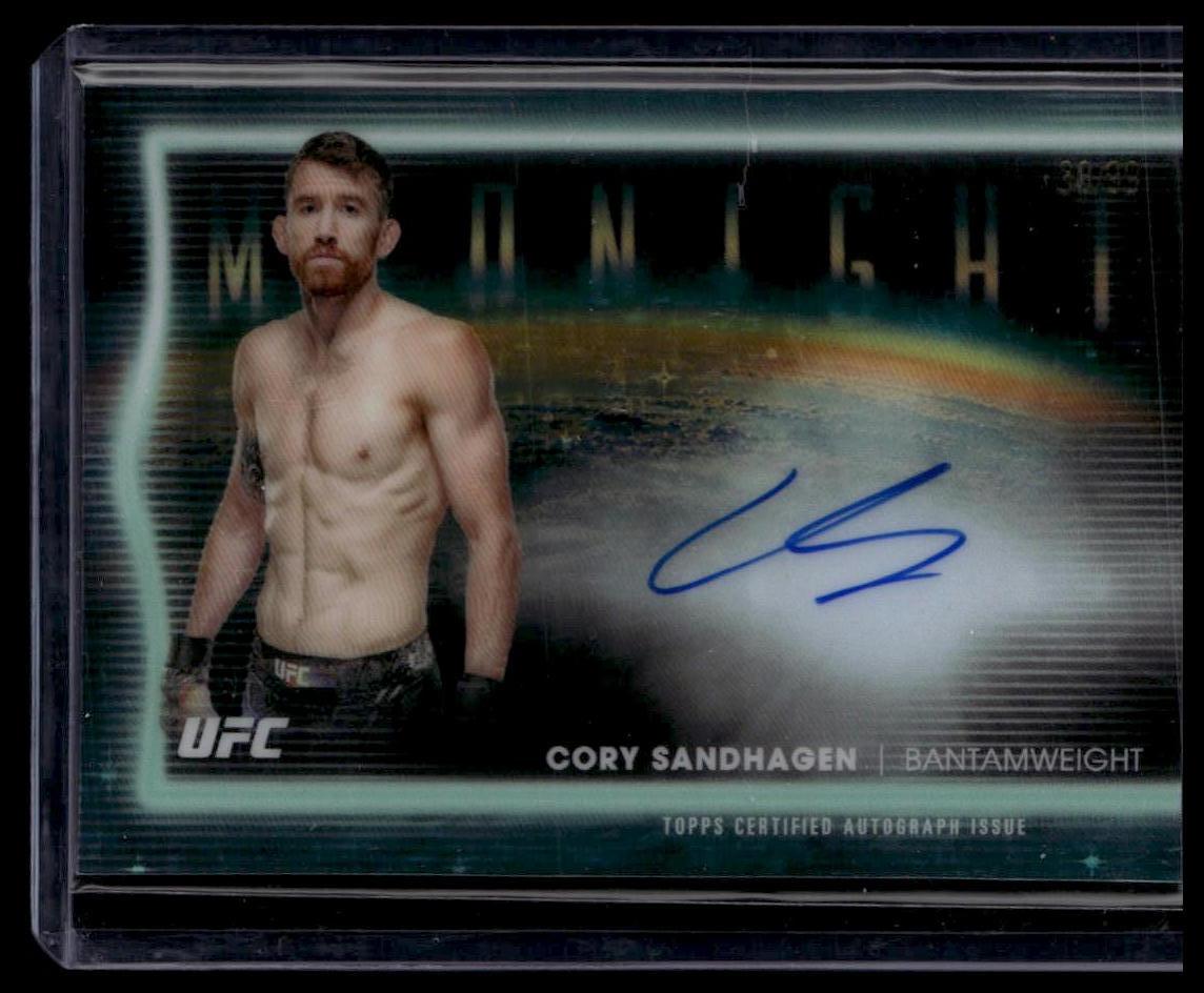 2024 Topps Midnight UFC #HS-CSN Cory Sandhagen Horizon Signatures Twilight #/99
