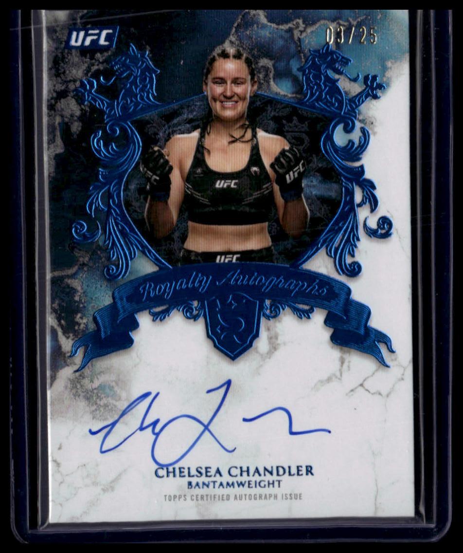 2025 Topps Royalty UFC #RY-MT Miesha Tate Royalty Autographs Blue #/25
