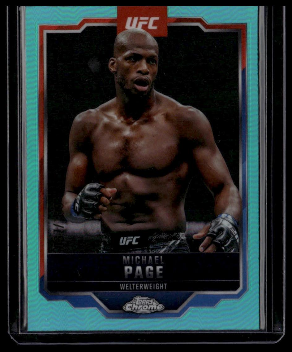 2025 Topps Chrome UFC #167 Michael Page