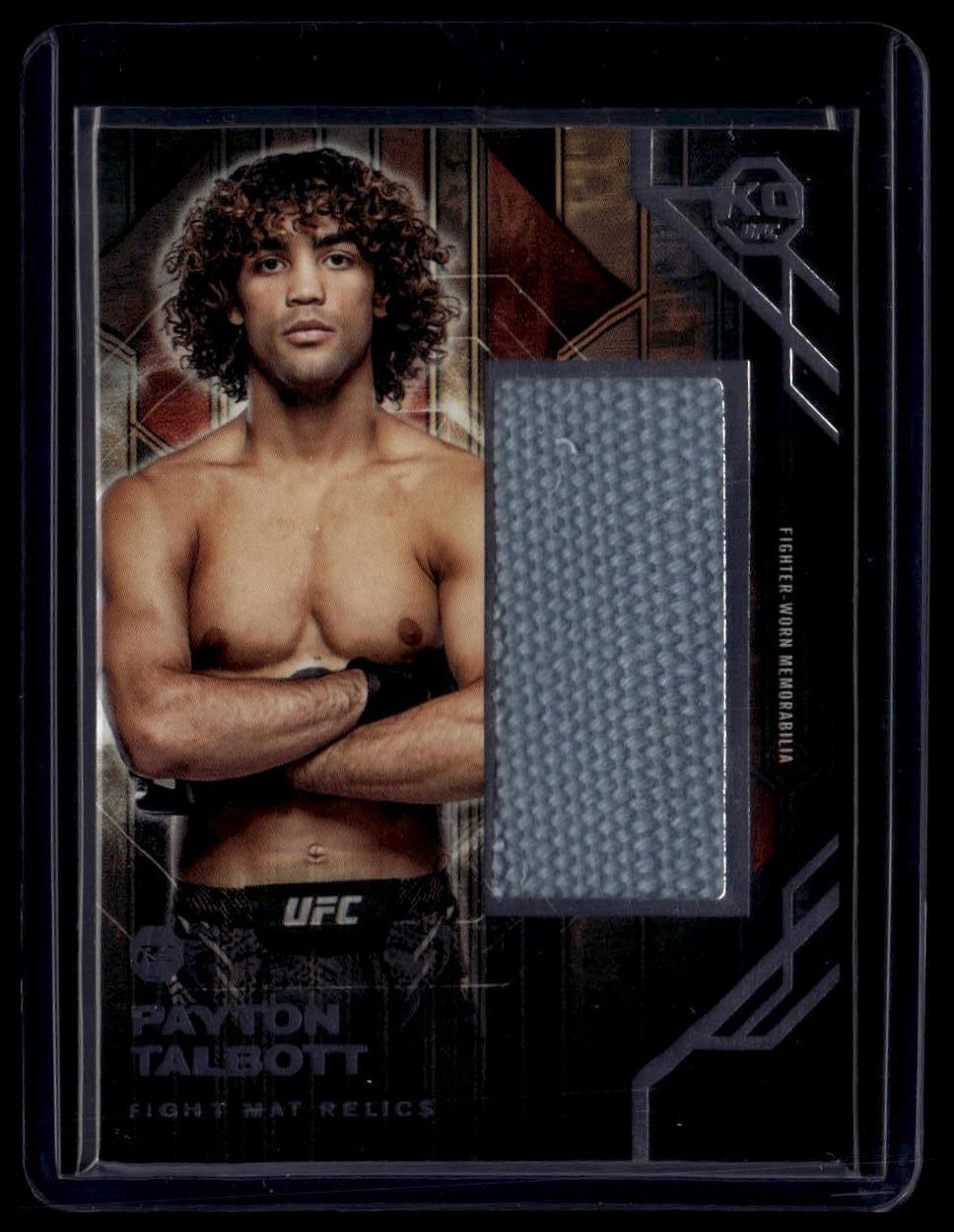 2025 Topps Knockout UFC #FMR-PT Payton Talbott Fight Mat Relics