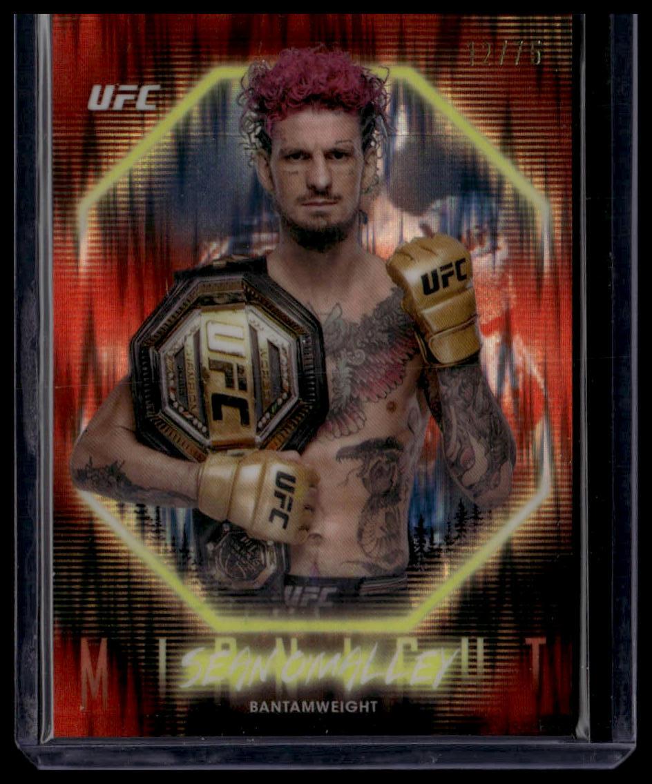 2025 Topps Midnight UFC #16 Sean O’Malley Dusk #/75