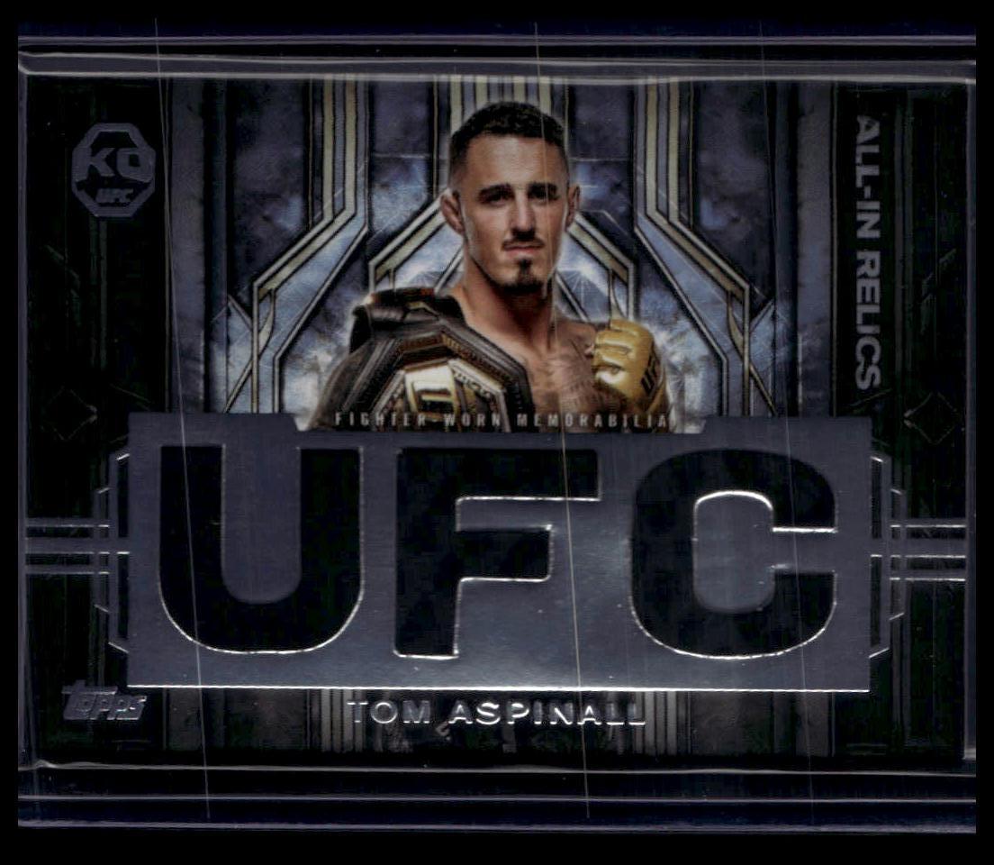 2025 Topps Knockout UFC #AIR-TA Tom Aspinall All-In Relics
