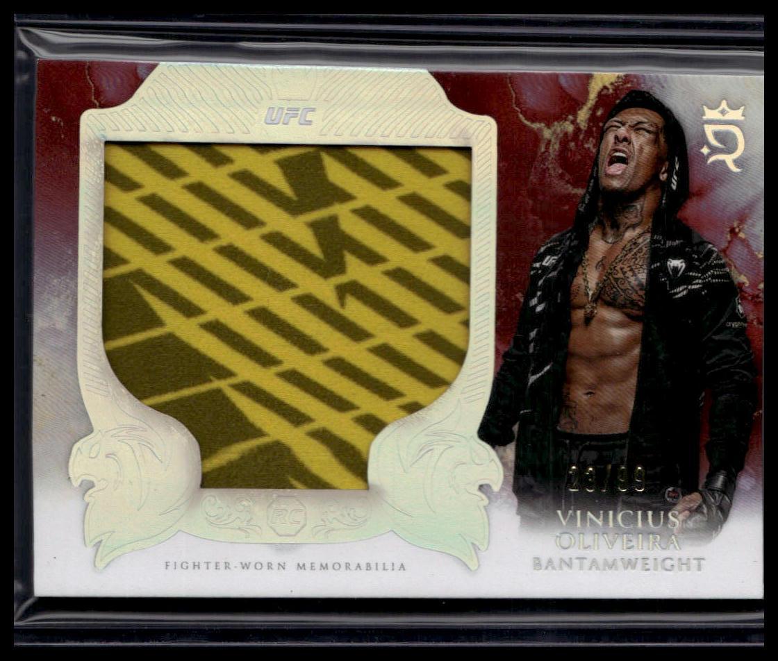 2025 Topps Royalty UFC #RJR-VO Vinicius Oliveira Rookie Jumbo Relics #/99