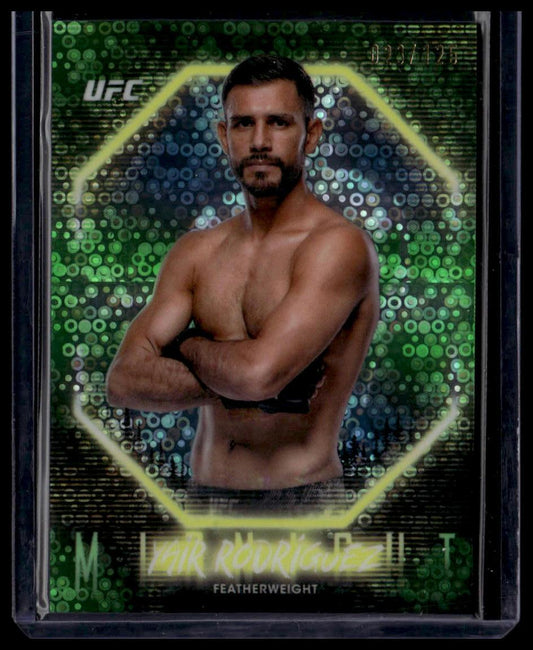 2025 Topps Midnight UFC #7 Yair Rodríguez Morning #/125
