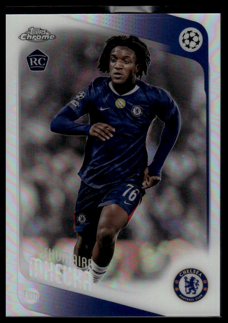 2025-26 Topps Chrome UEFA Club Competitions #32 Shumaira Mheuka Refractor