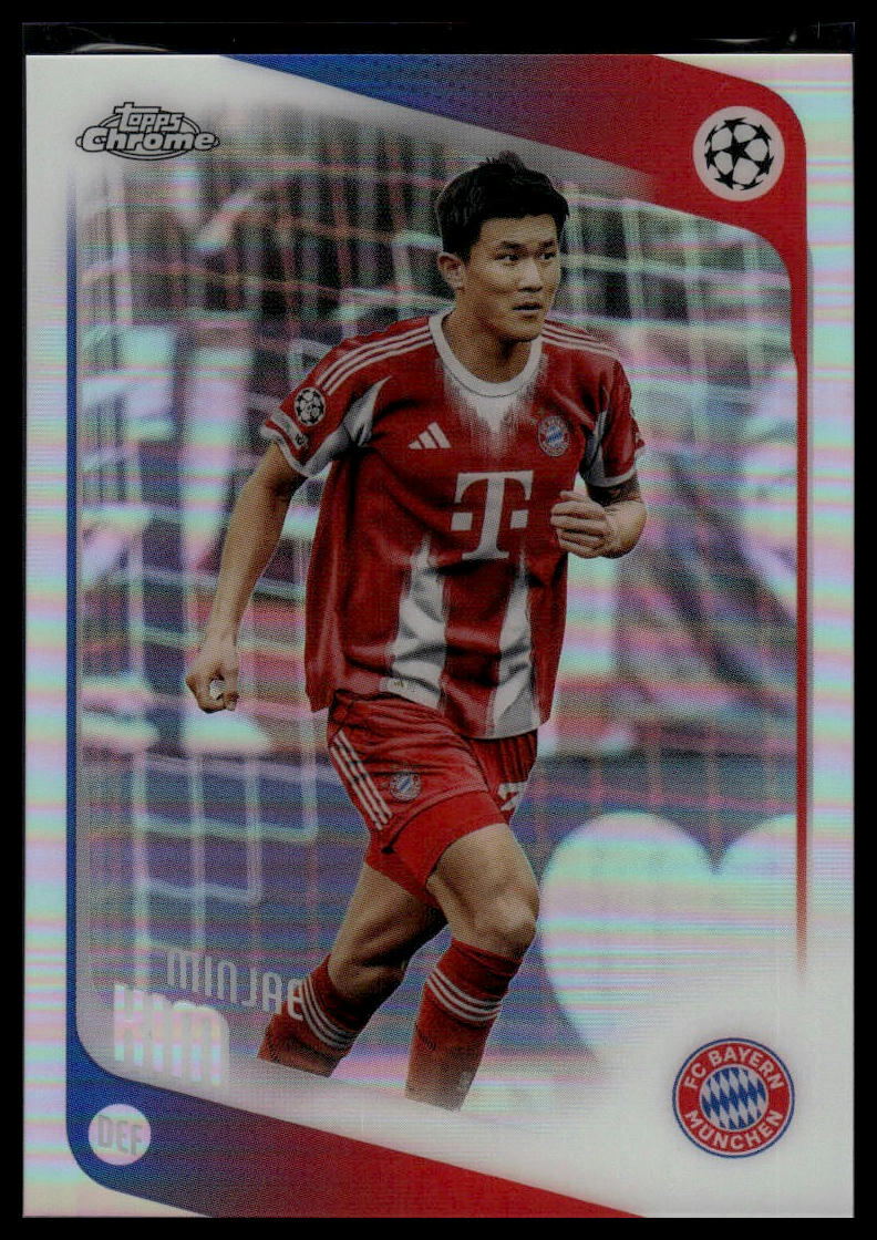 2025-26 Topps Chrome UEFA Club Competitions #101 Minjae Kim Refractor
