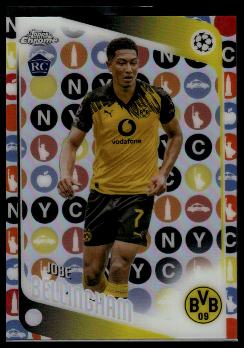 2025-26 Topps Chrome UEFA Club Competitions #5 Jobe Bellingham Big Apple