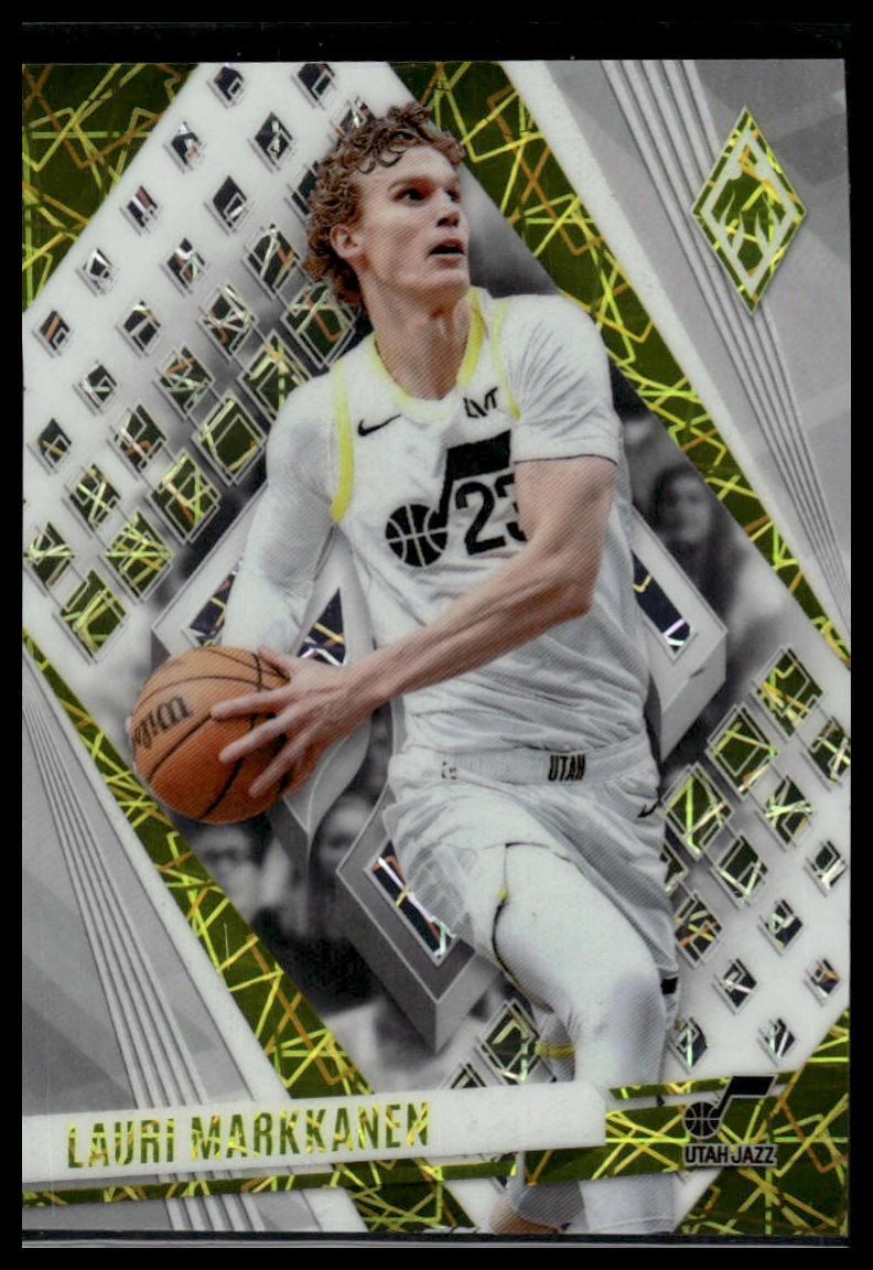 2023-24 Panini Phoenix #102 Lauri Markkanen Phoenix White Lazer #/150