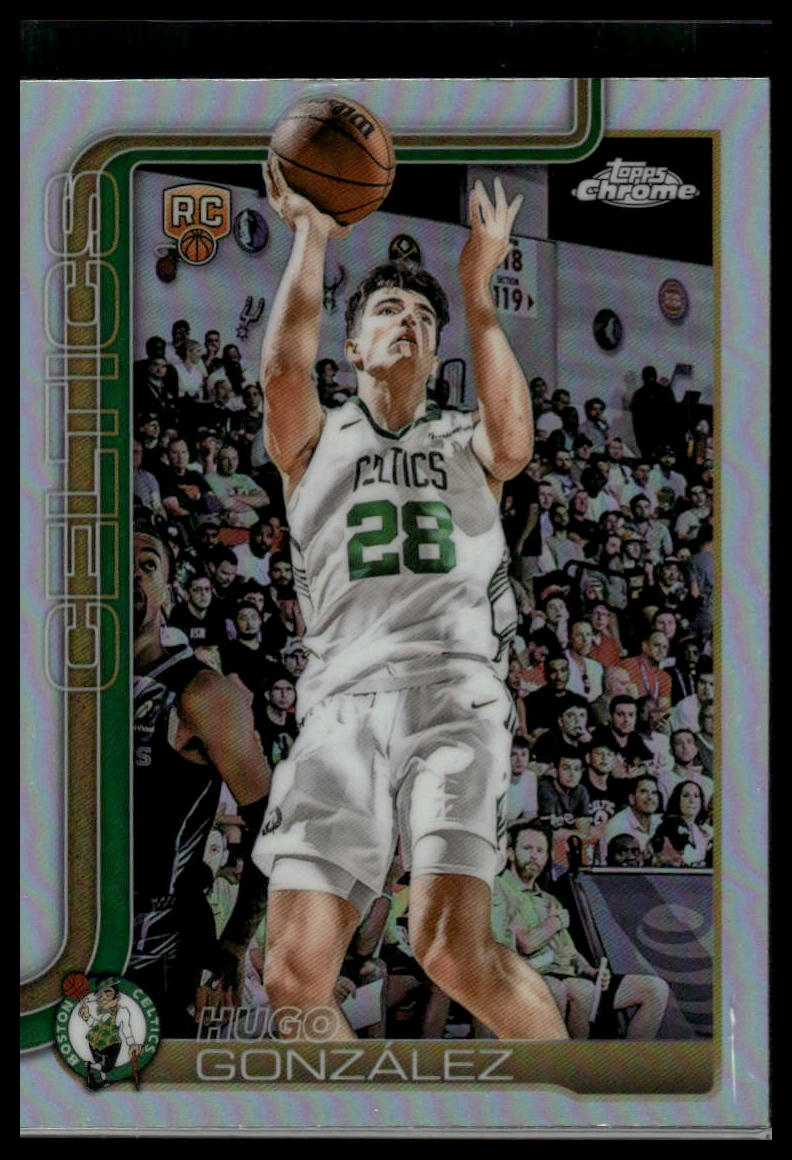 2025-26 Topps Chrome #278 Hugo González Refractor