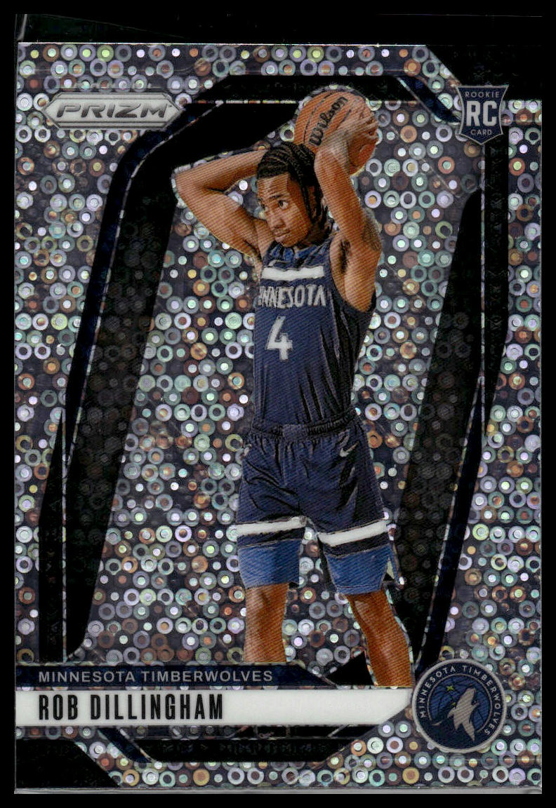 2024-25 Panini Prizm #250 Rob Dillingham Prizms Fast Break