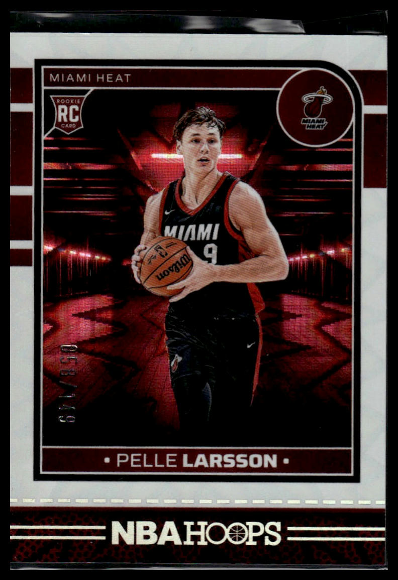 2024-25 Hoops #274 Pelle Larsson White Explosion #/149