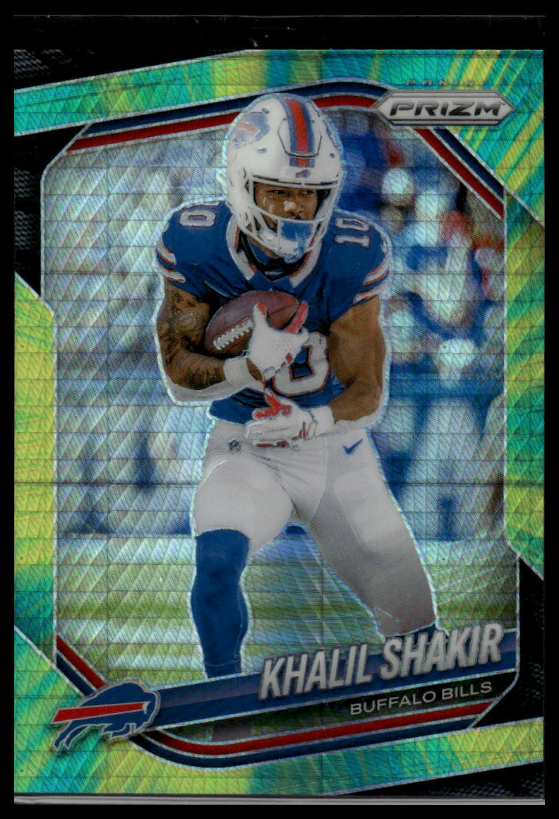 2025 Panini Prizm #116 Khalil Shakir Hyper #/200