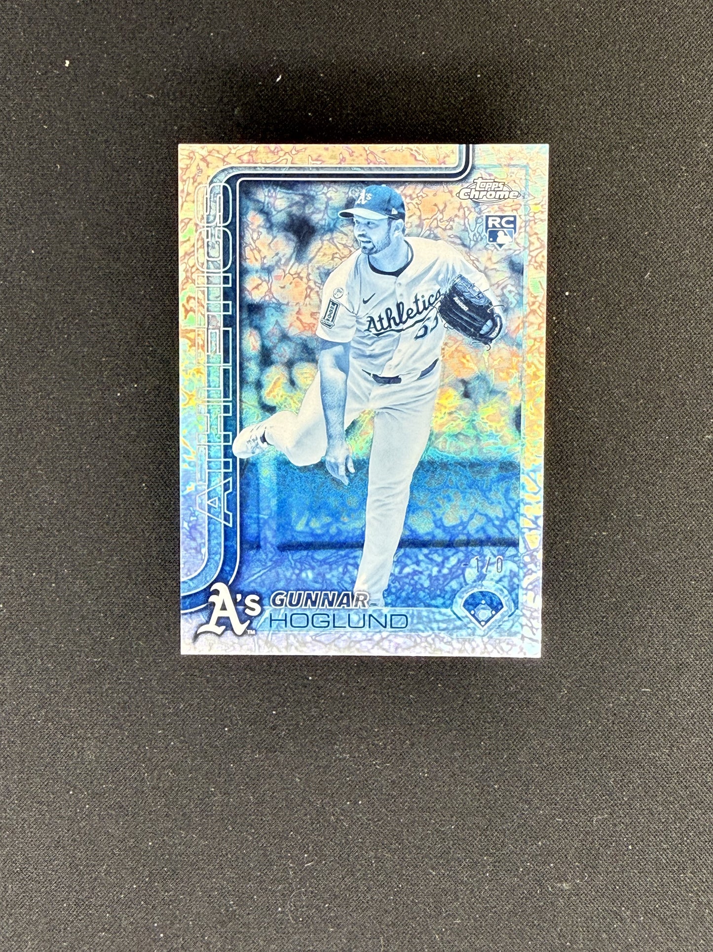 2025 Topps Chrome Update #USC127 Gunnar Hoglund FrozenFractors