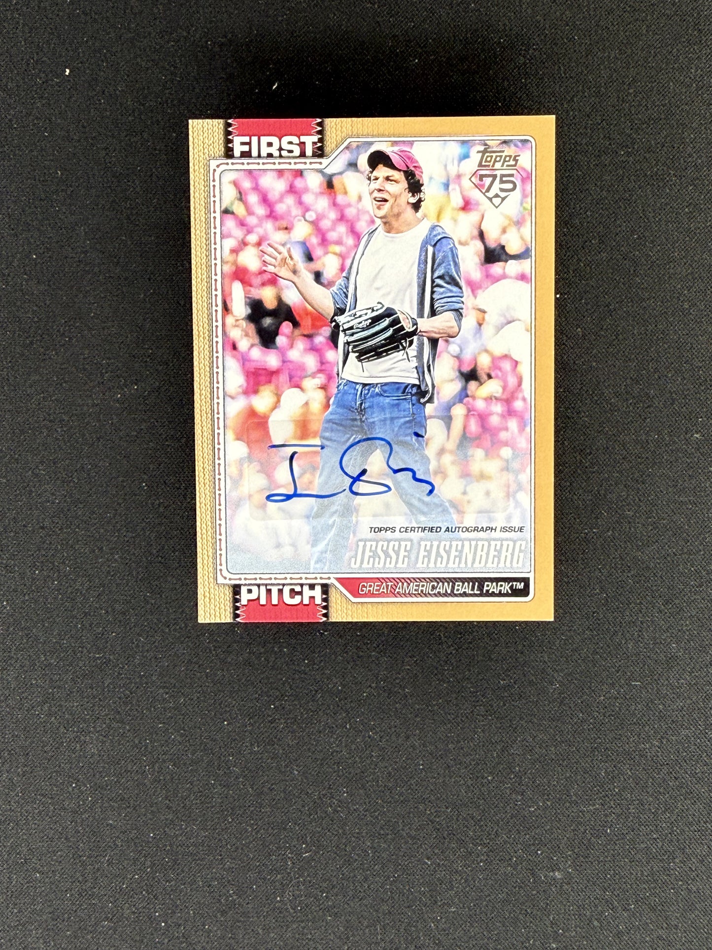 2026 Topps #FP-5 Jesse Eisenberg First Pitch Autographs #/99