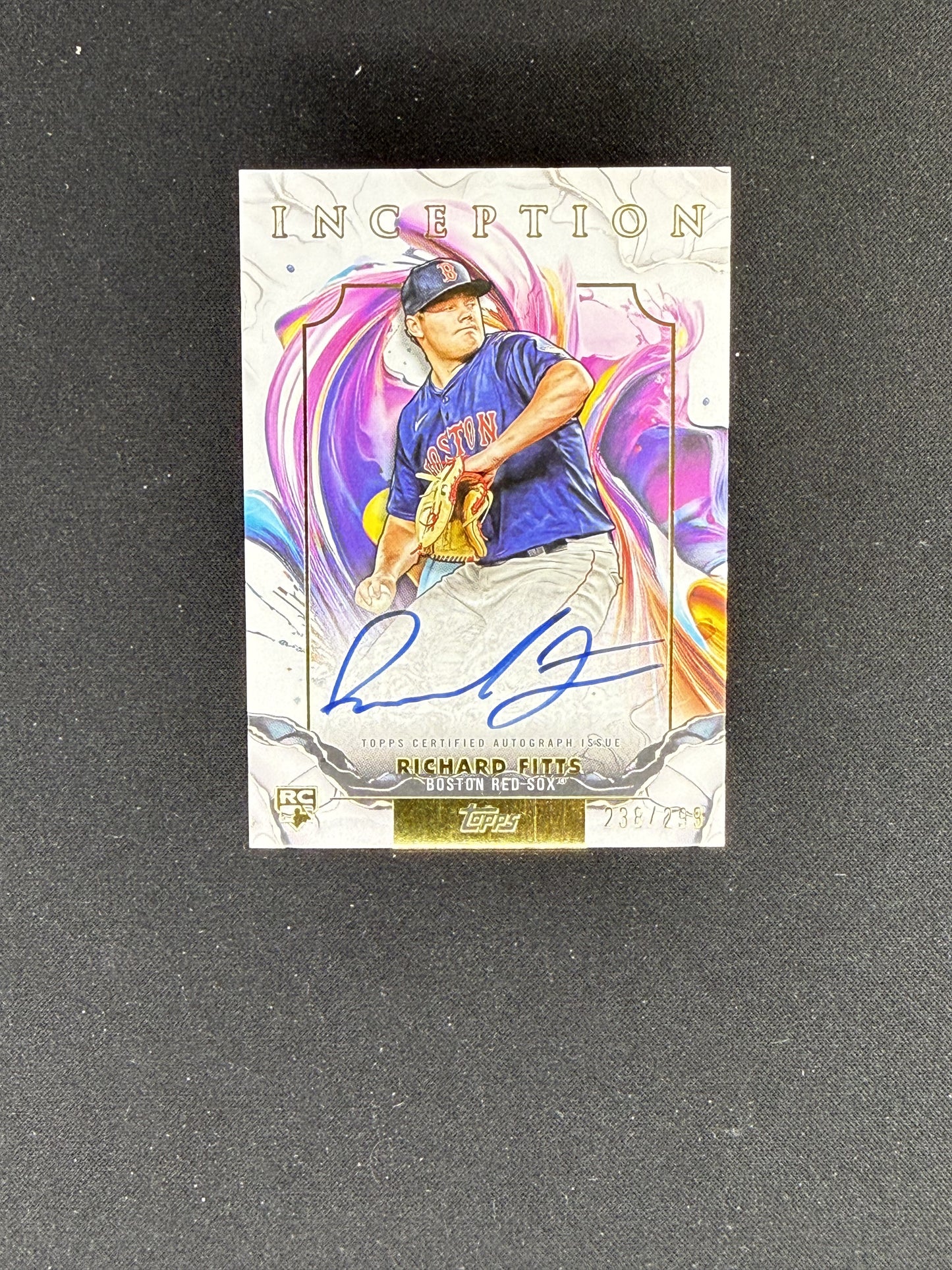 2025 Topps Inception Richard Fitts Rookie & Emerging Stars Autographs #/299