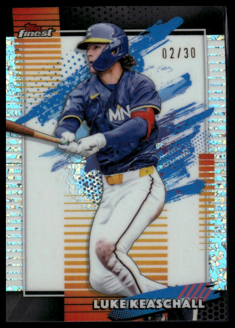 2026 Finest #131 Luke Keaschall White Refractors #/30