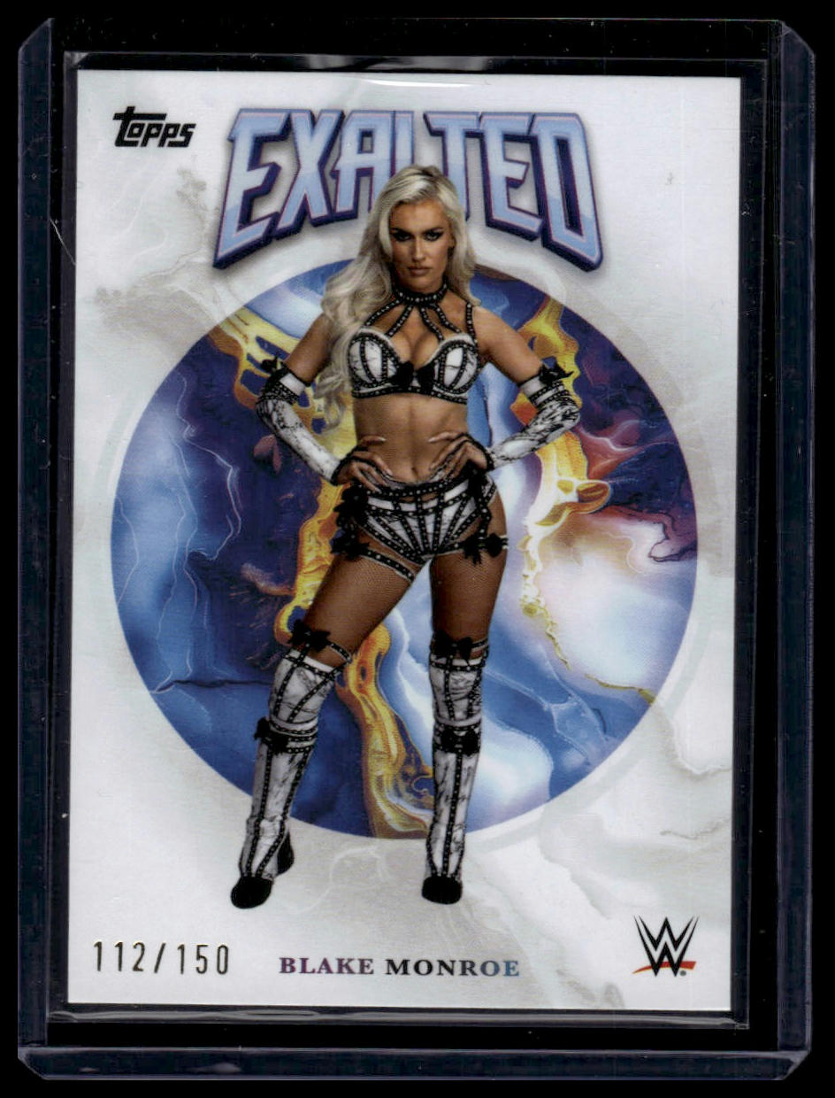 2025 Topps Exalted WWE #64 Blake Monroe White #/150