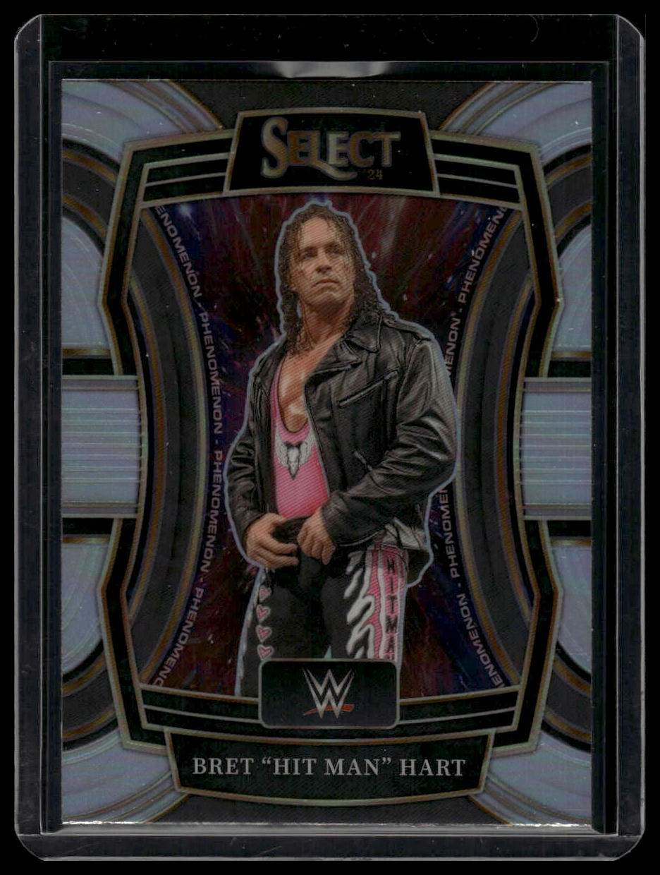 2024 Panini Select WWE #23 Bret "Hit Man" Hart Phenomenon