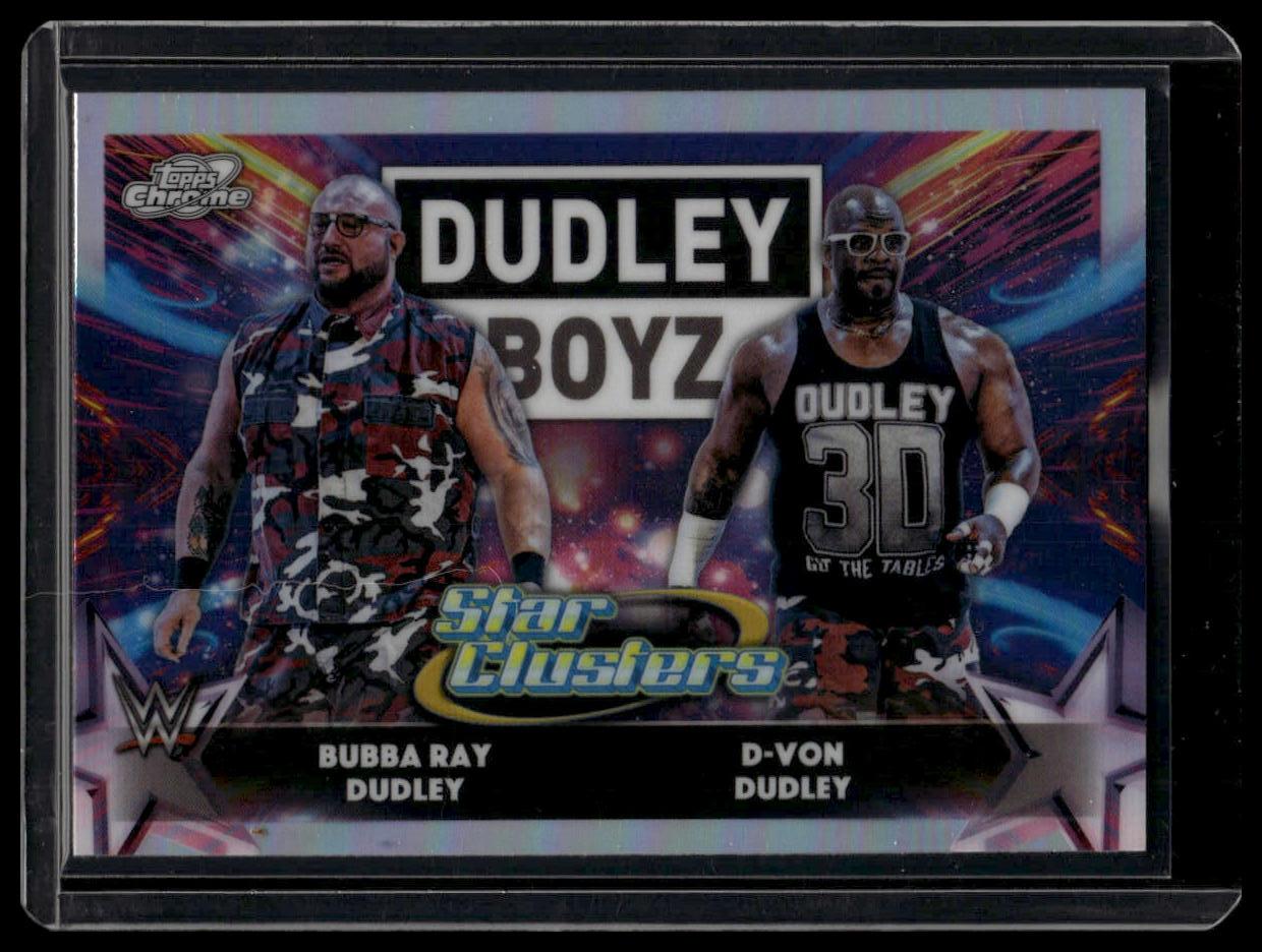 2026 Topps Chrome Cosmic WWE #SC-7 D-Von Dudley / Bubba Ray Dudley Star Clusters