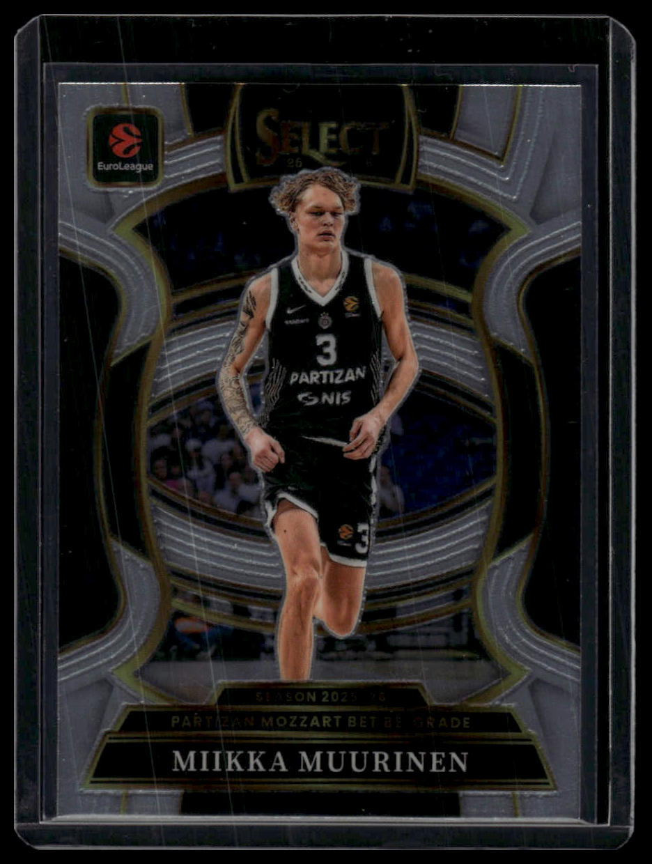 2025-26 Panini Select EuroLeague #98 Miikka Muurinen