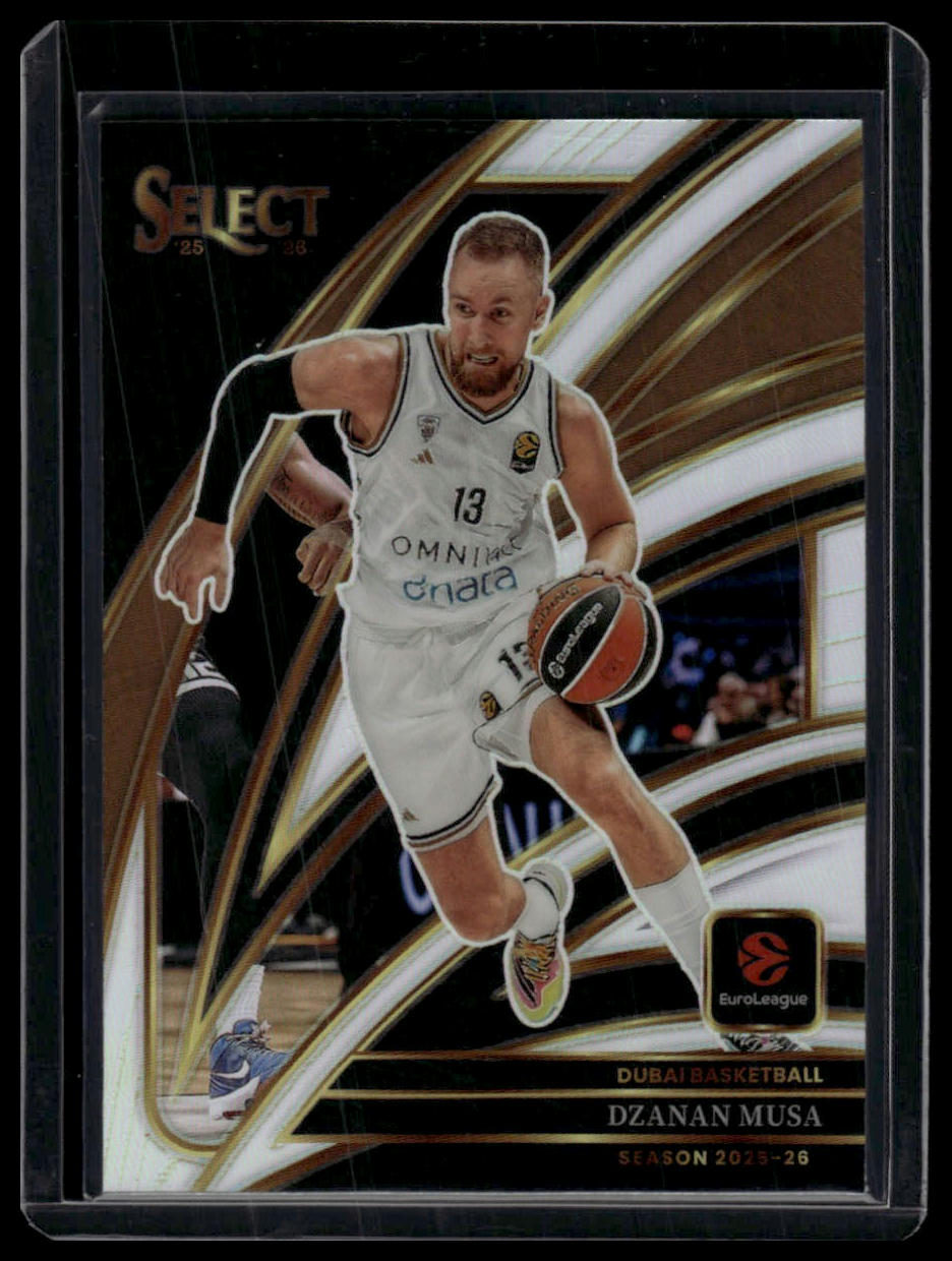 2025-26 Panini Select EuroLeague #271 Dzanan Musa Silver