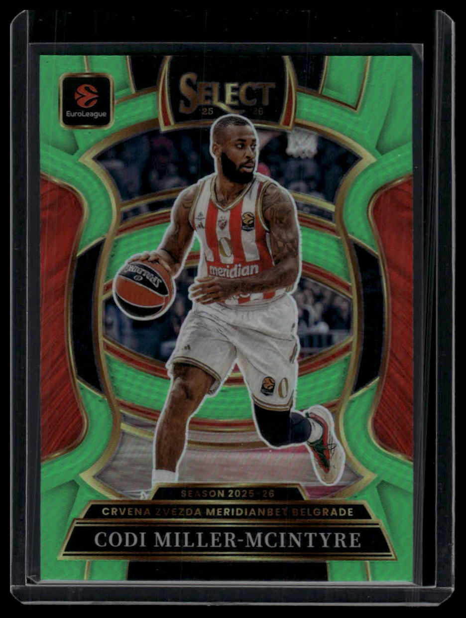 2025-26 Panini Select EuroLeague #79 Codi Miller-McIntyre