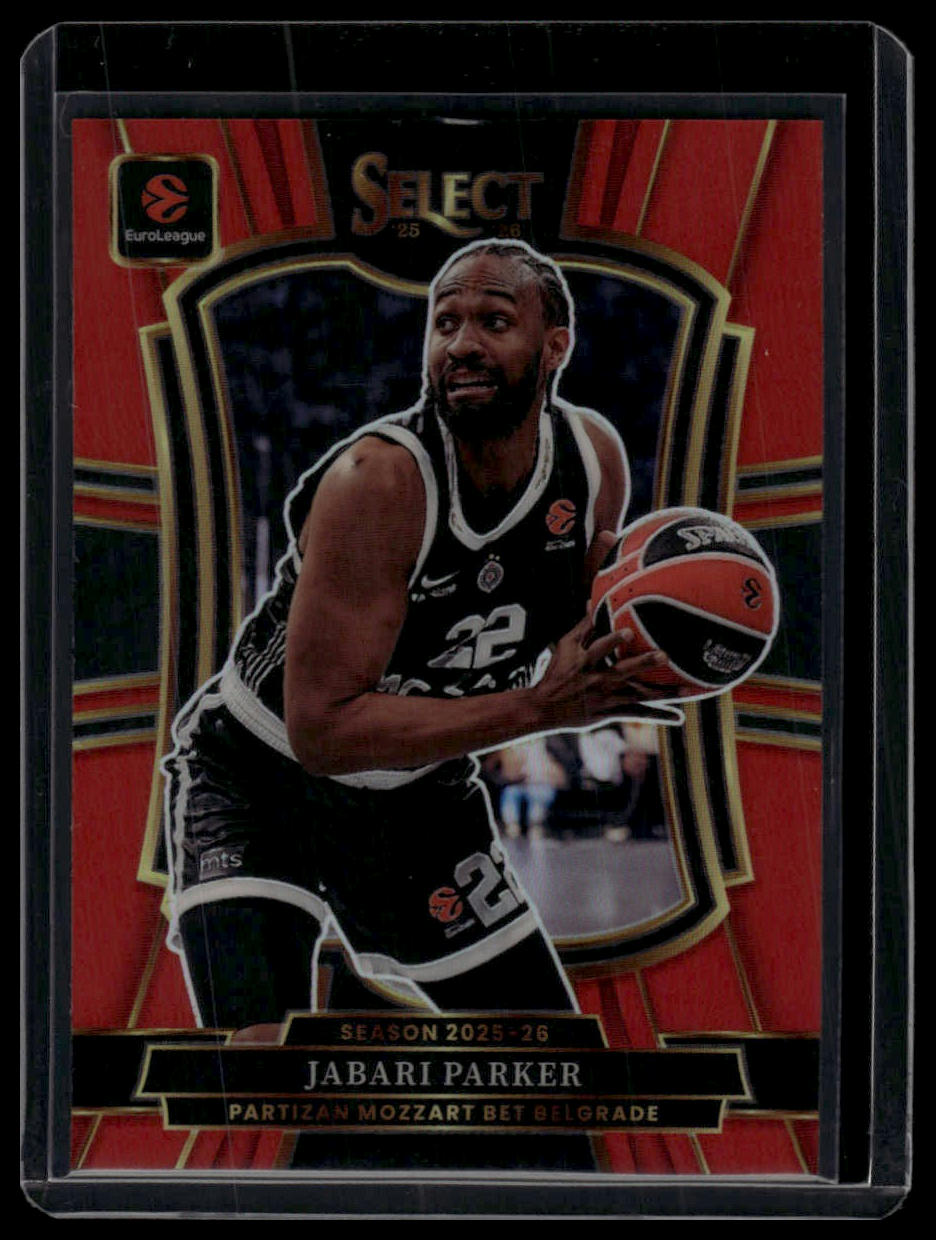 2025-26 Panini Select EuroLeague #184 Jabari Parker Red /199