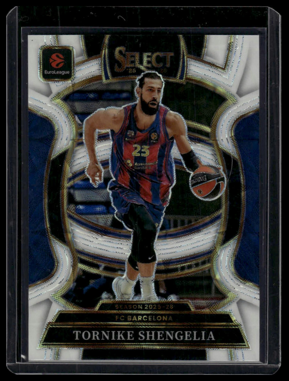 2025-26 Panini Select EuroLeague #62 Tornike Shengelia White /35