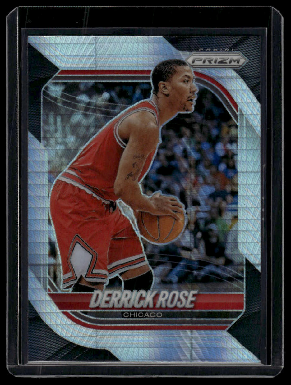 2025-26 Panini Prizm #139 Derrick Rose Hyper Prizm