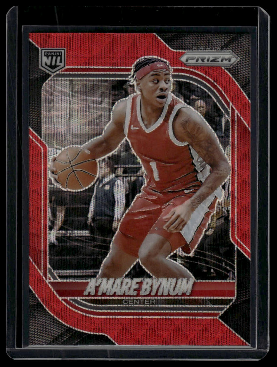 2025-26 Panini Prizm #114 Amare Bynum Red Pulsar Prizm #/299