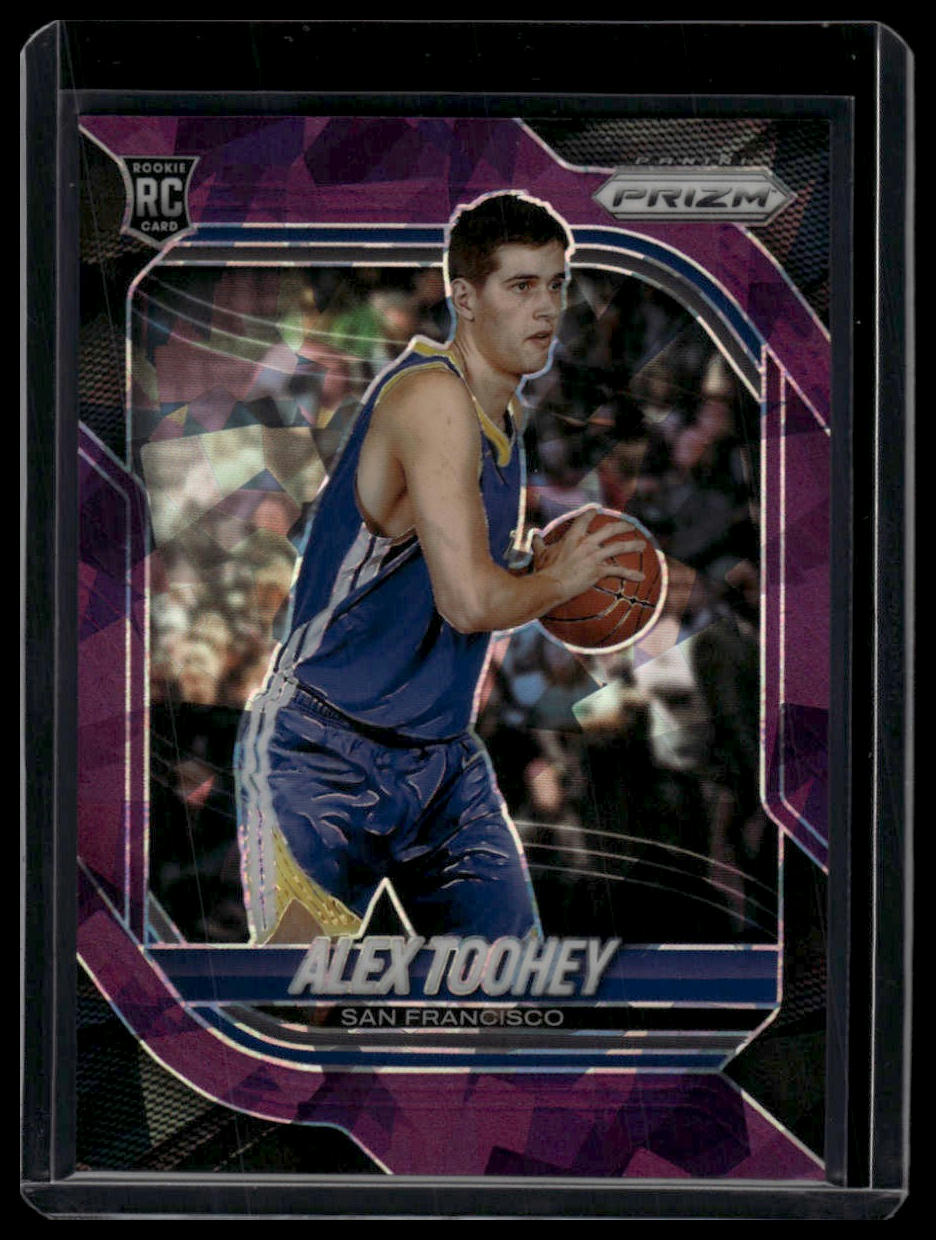 2025-26 Panini Prizm #41 Alex Toohey Purple Ice Prizm #/199