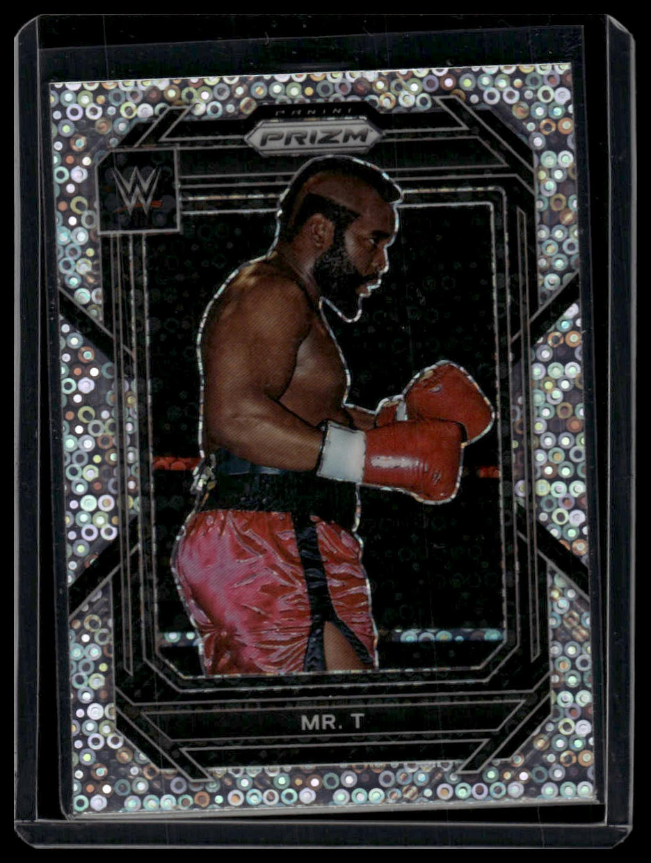 2023 Panini Prizm WWE #130 Mr. T Under Card