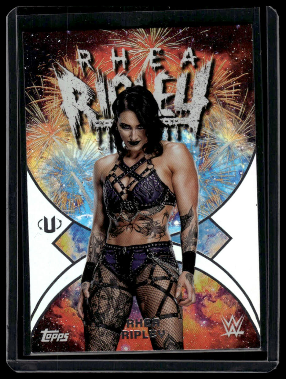 2025 Topps Universe WWE #NMS-28 Rhea Ripley Namesakes