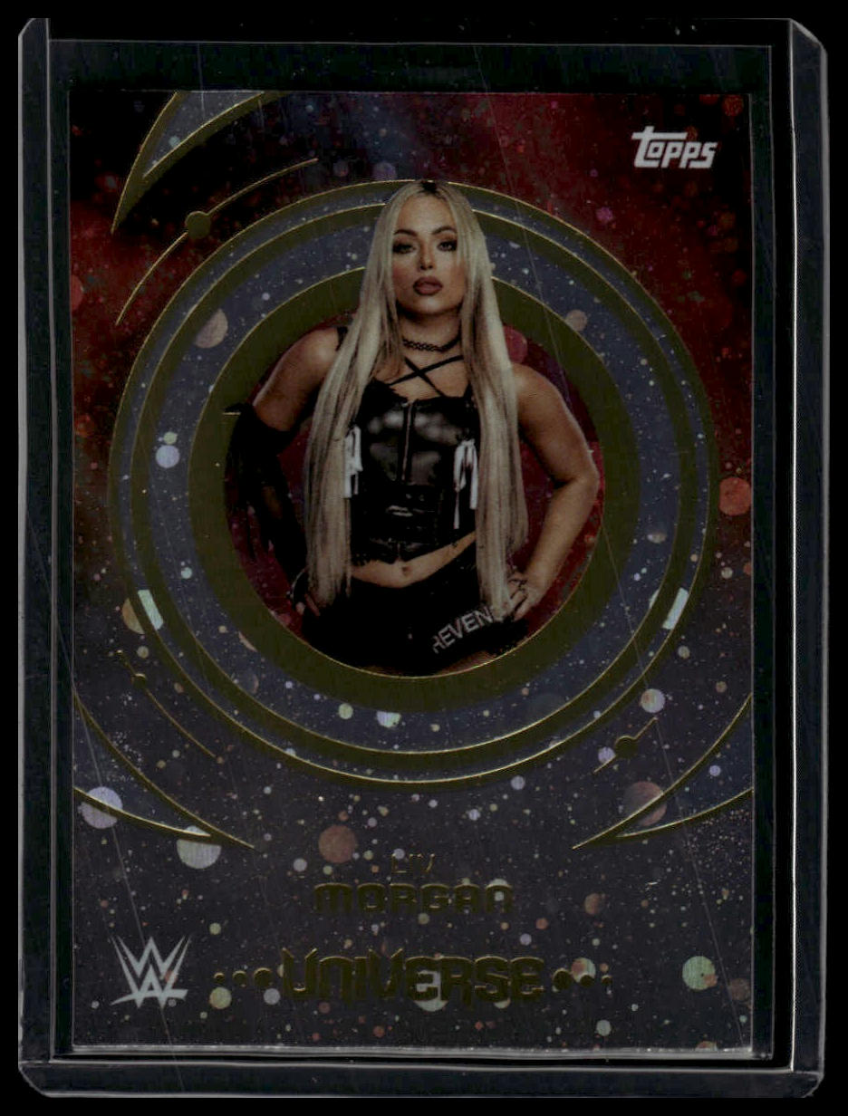 2025 Topps Universe WWE #22 Liv Morgan Galaxy
