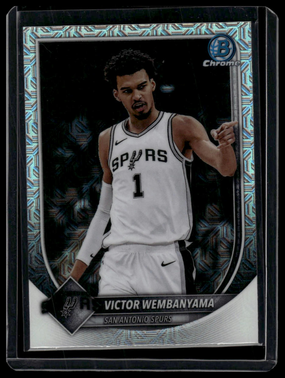 2025-26 Bowman #BCV-143 Victor Wembanyama Chrome Mojo Refractors