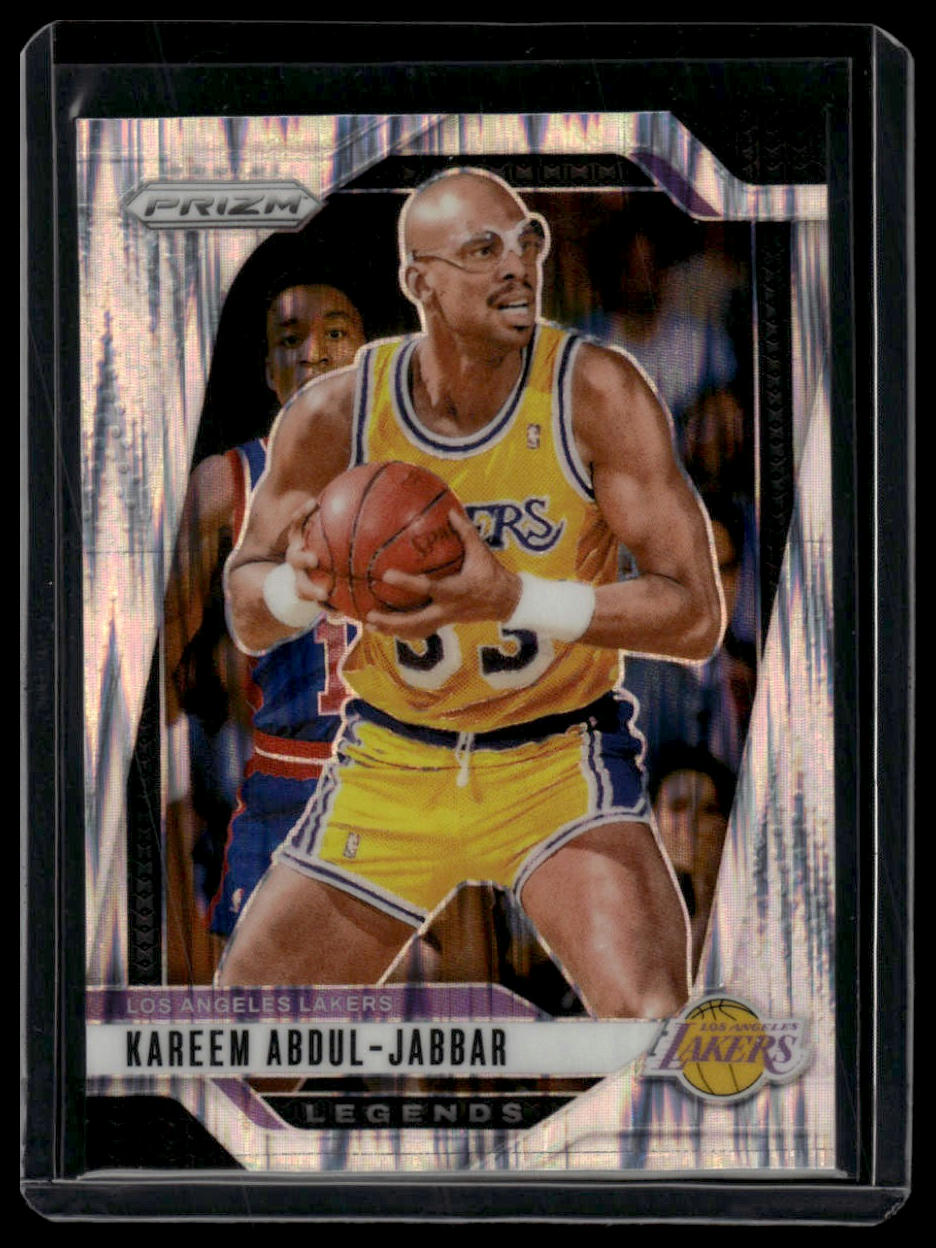 2024-25 Panini Prizm #279 Kareem Abdul-Jabbar Prizms Skewed #/249