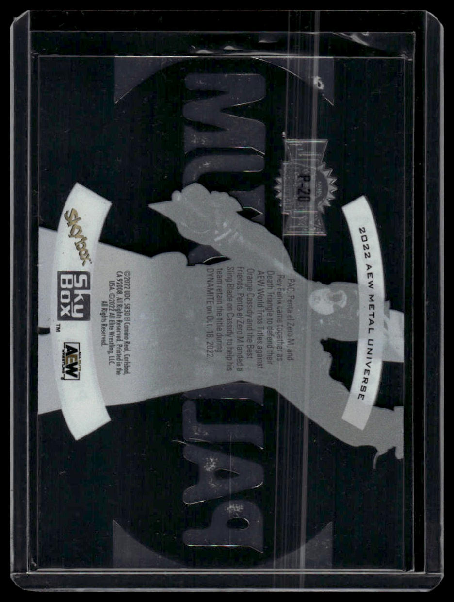 2022 SkyBox Metal Universe AEW #P-20 Penta el Zero M Palladium