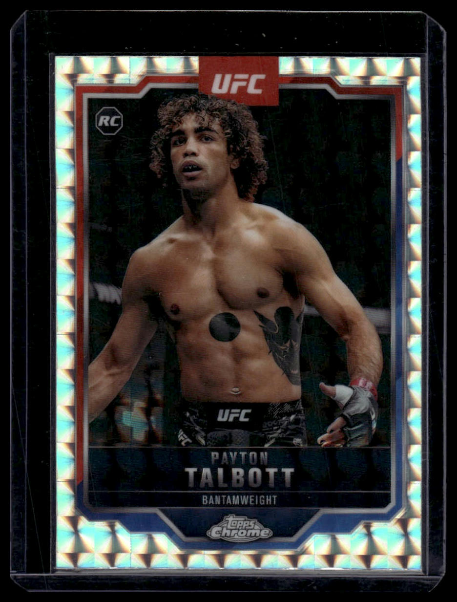 2025 Topps Chrome UFC #141 Payton Talbott Geometric