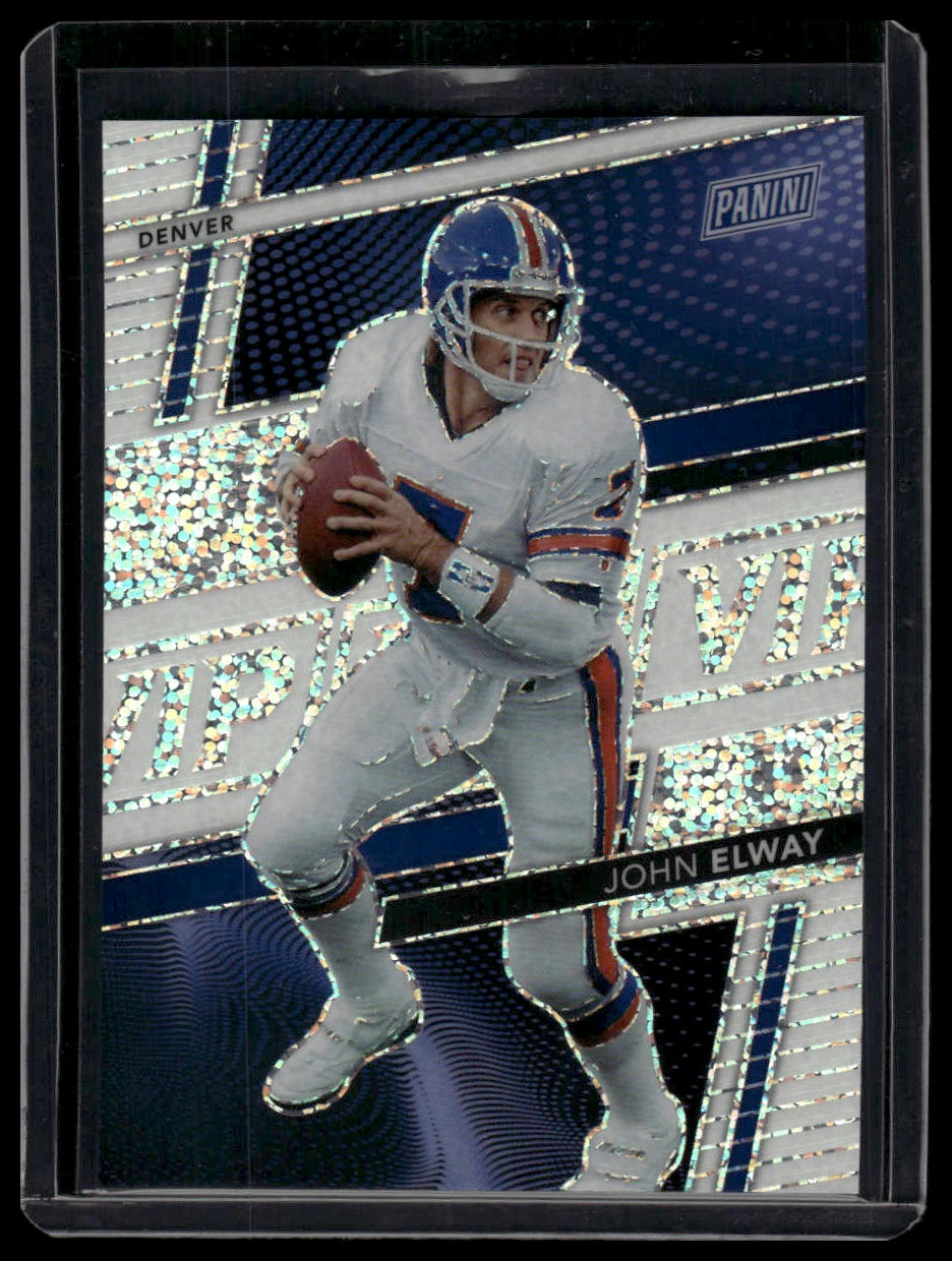 2026 Panini National Convention VIP Gold Packs #JE John Elway White Sparkle