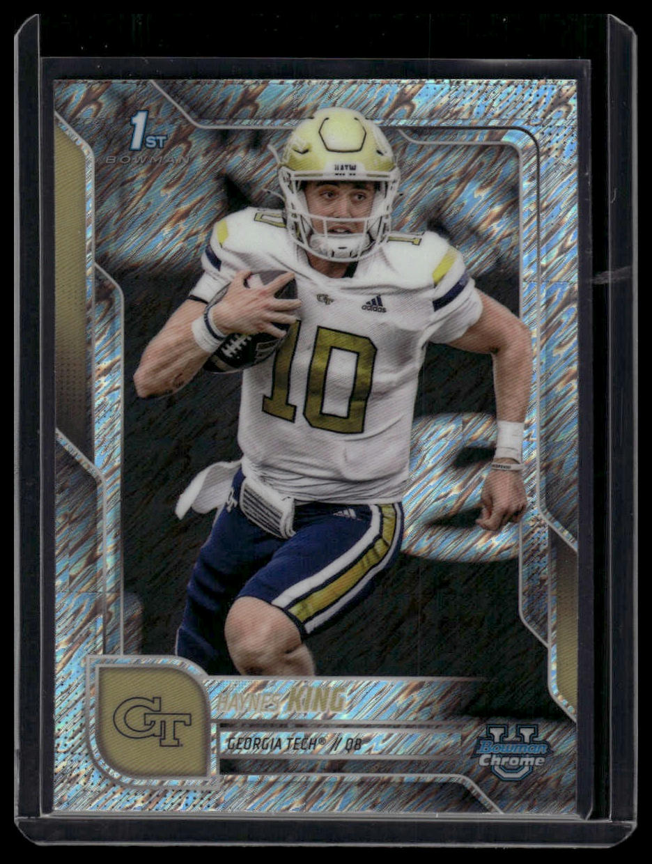 2025 Bowman University Chrome #142 Haynes King Shimmer Refractor